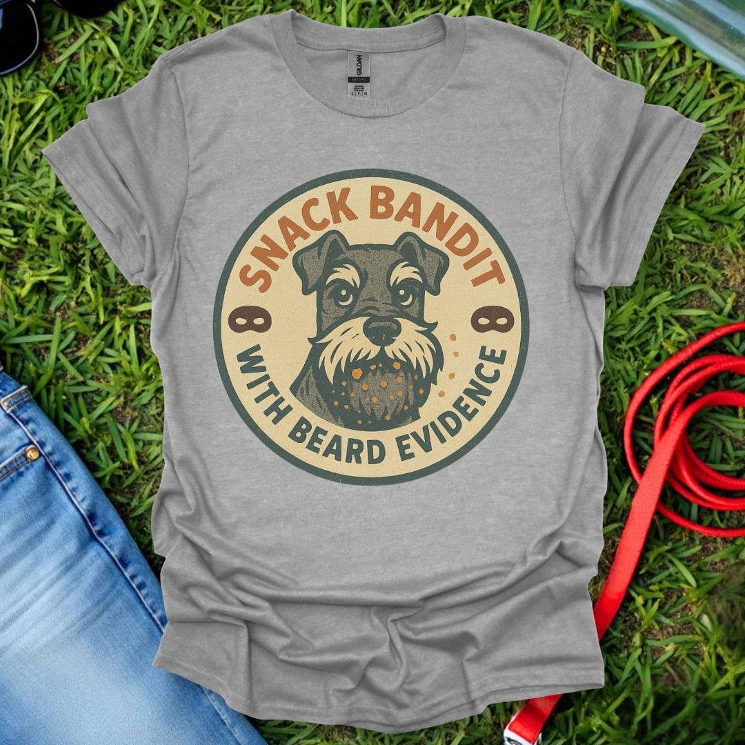 Schnauzer Snack Bandit T-Shirt
