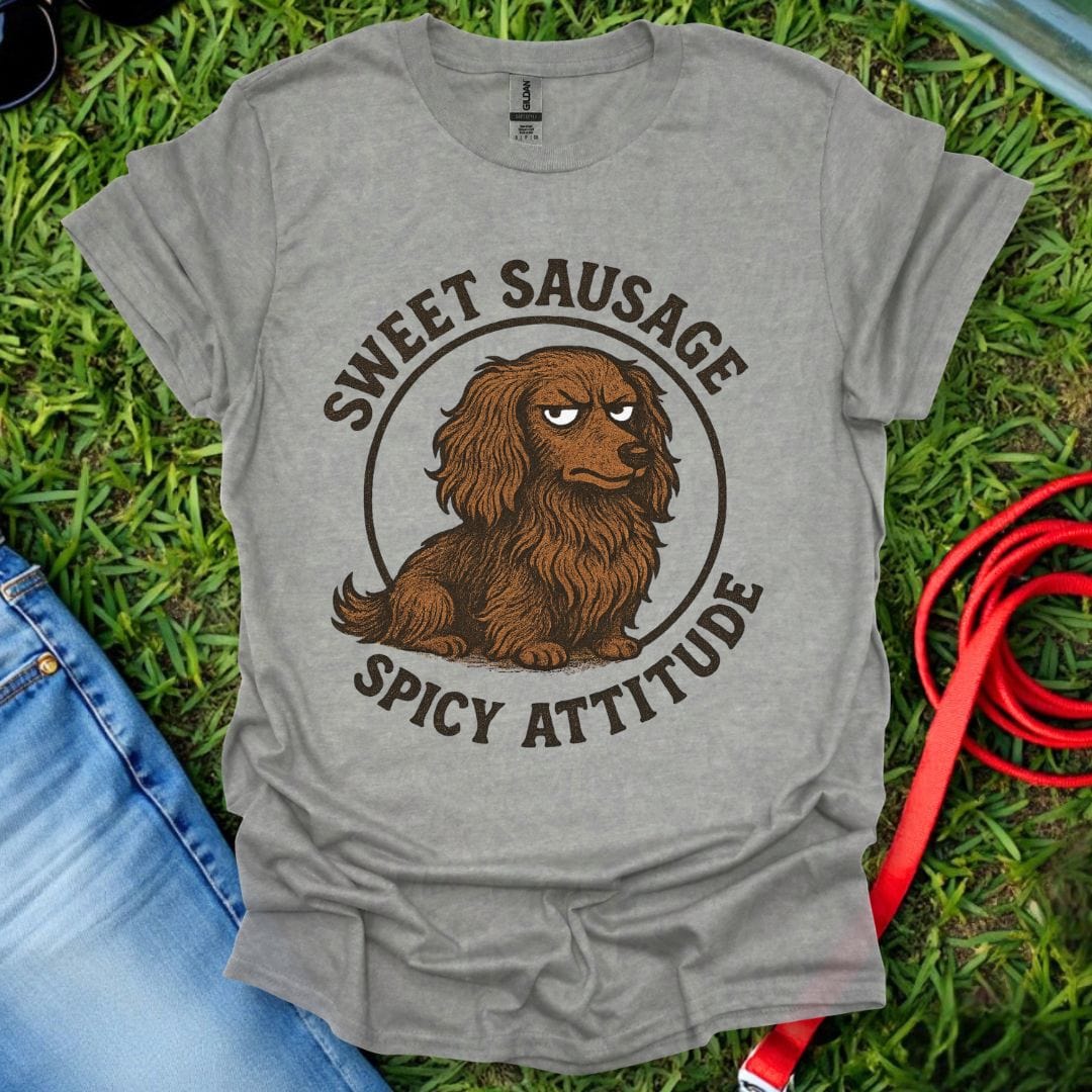Spicy Dachshund (Long haired) T-Shirt