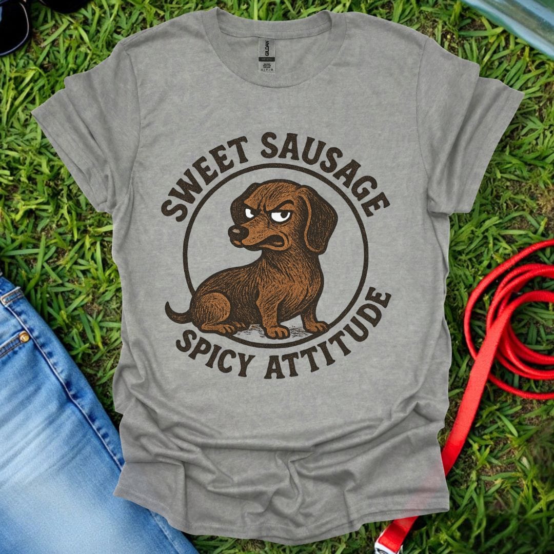 Dachshund Attitude (Short haired) T-Shirt