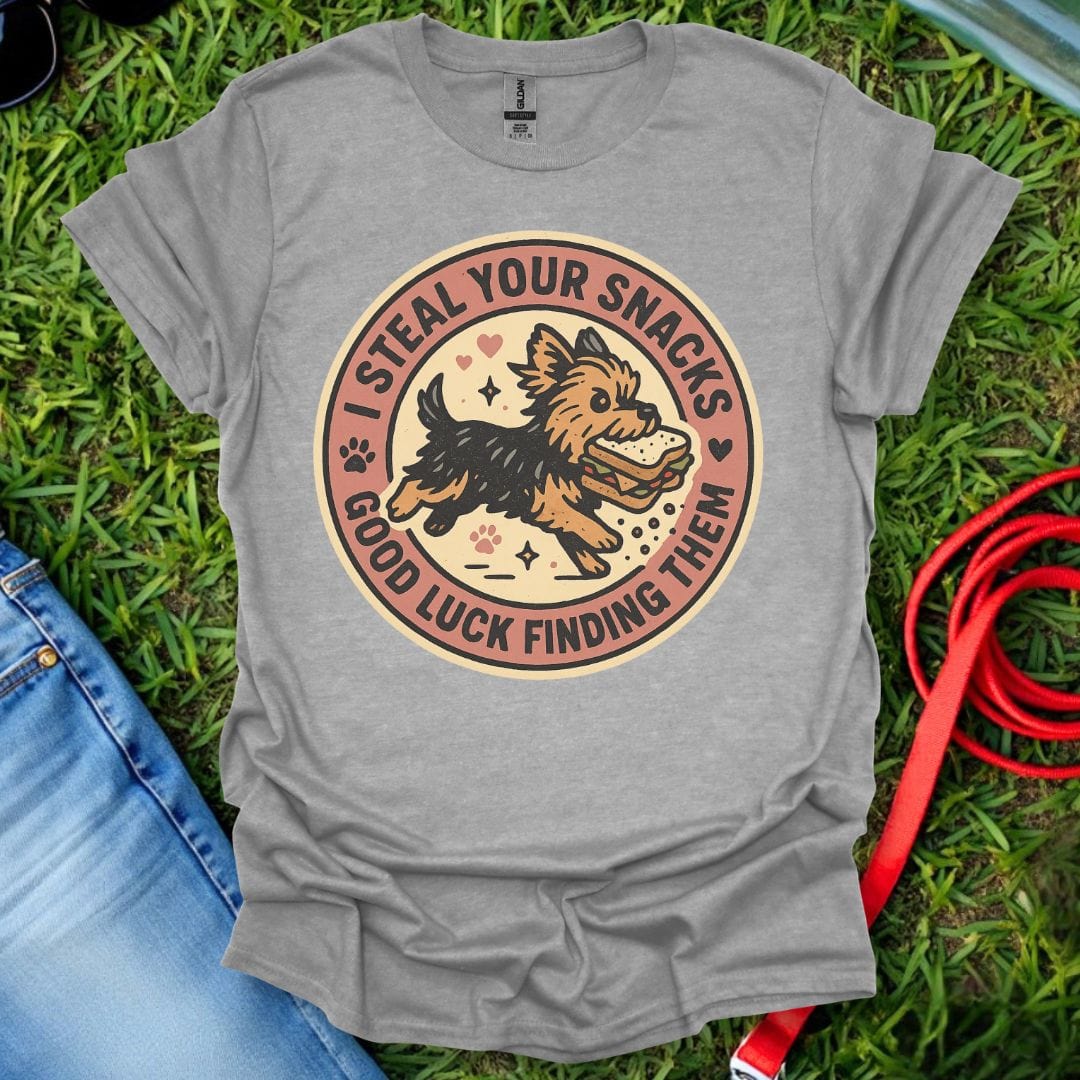 Yorkie Snacks T-Shirt