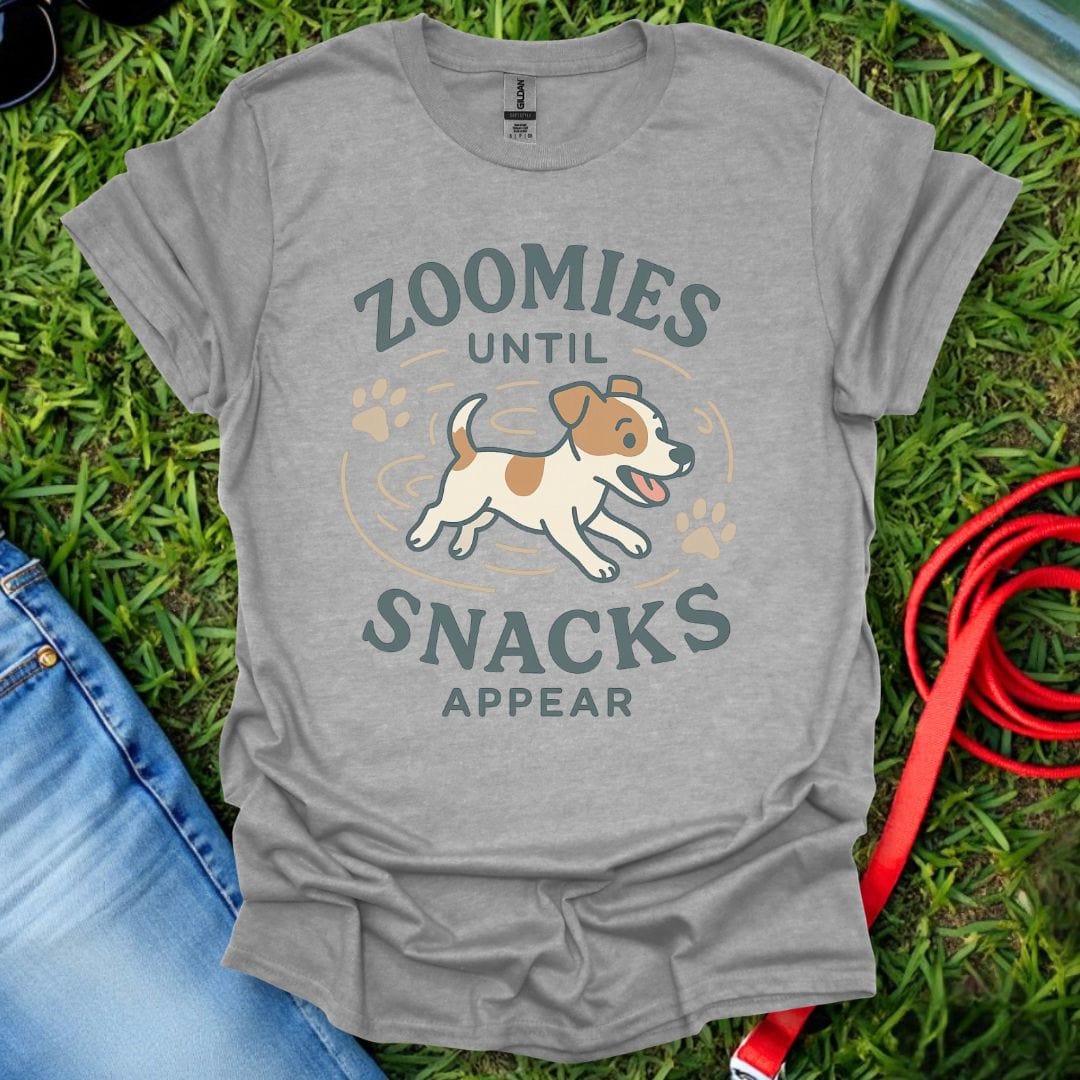 Jack Russell Snacks Appear T-Shirt