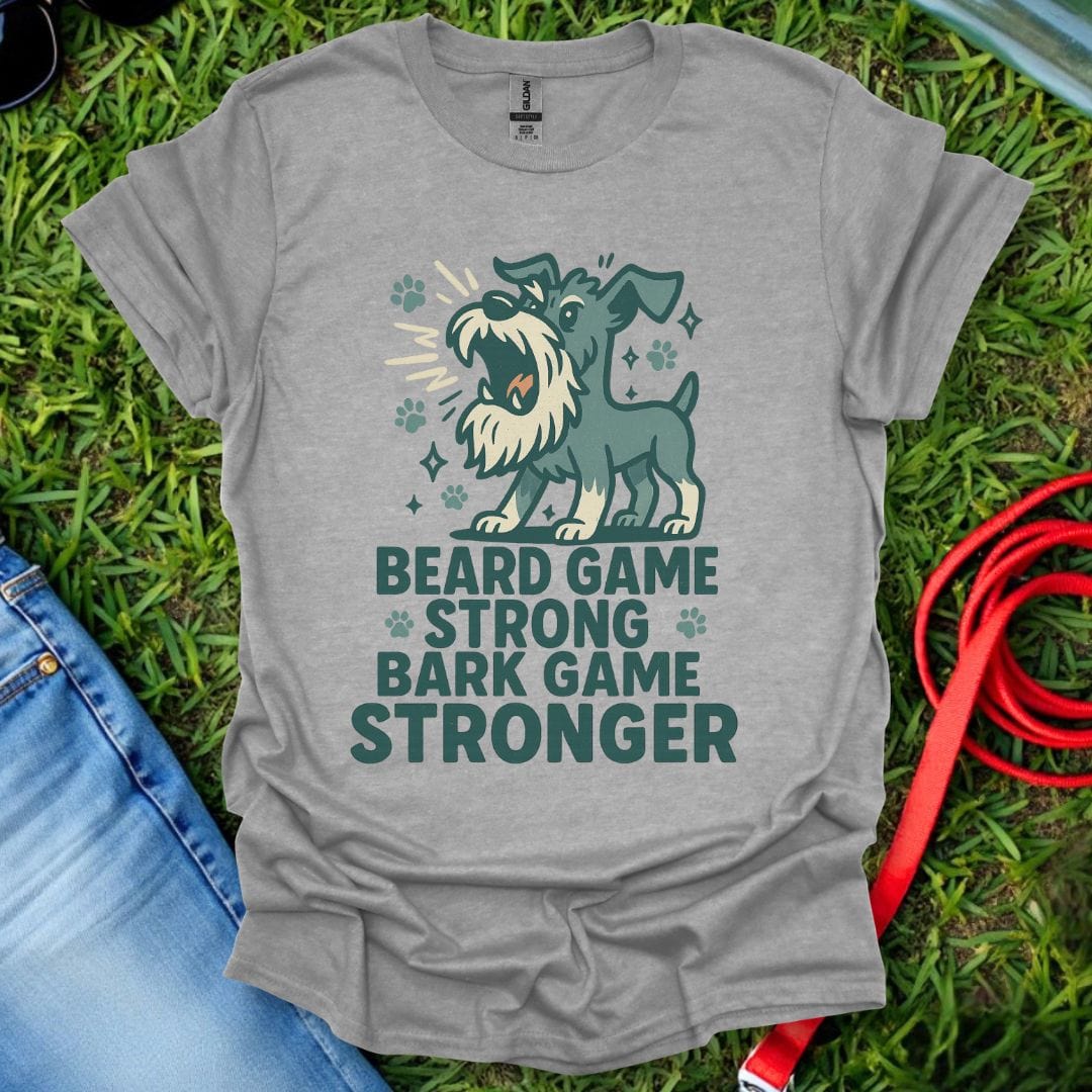 Schnauzer Bark Game T-Shirt