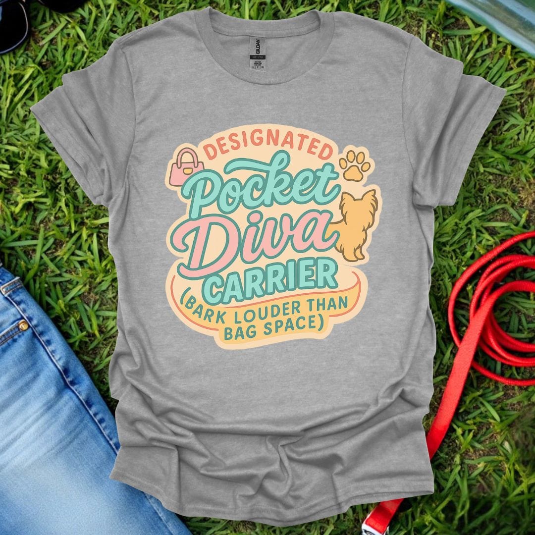 Yorkie Diva Carrier T-Shirt