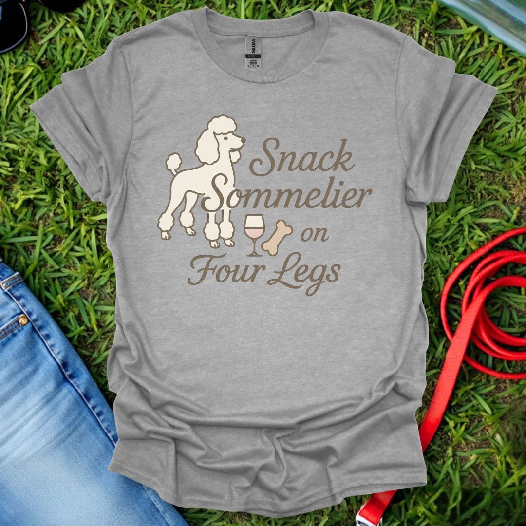 Poodle Snack Sommelier T-Shirt