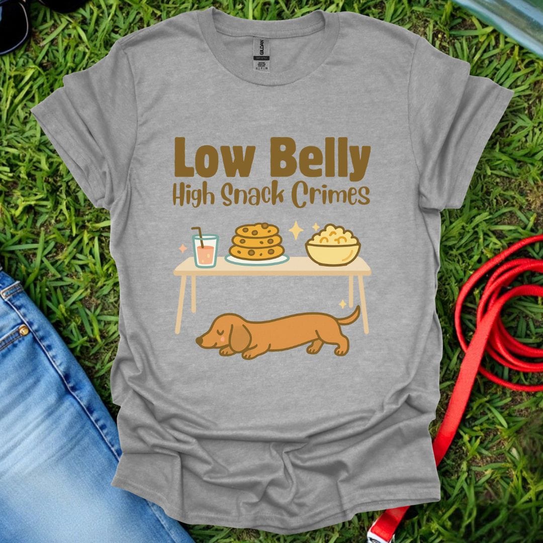 Dachshund Snack Crimes T-Shirt