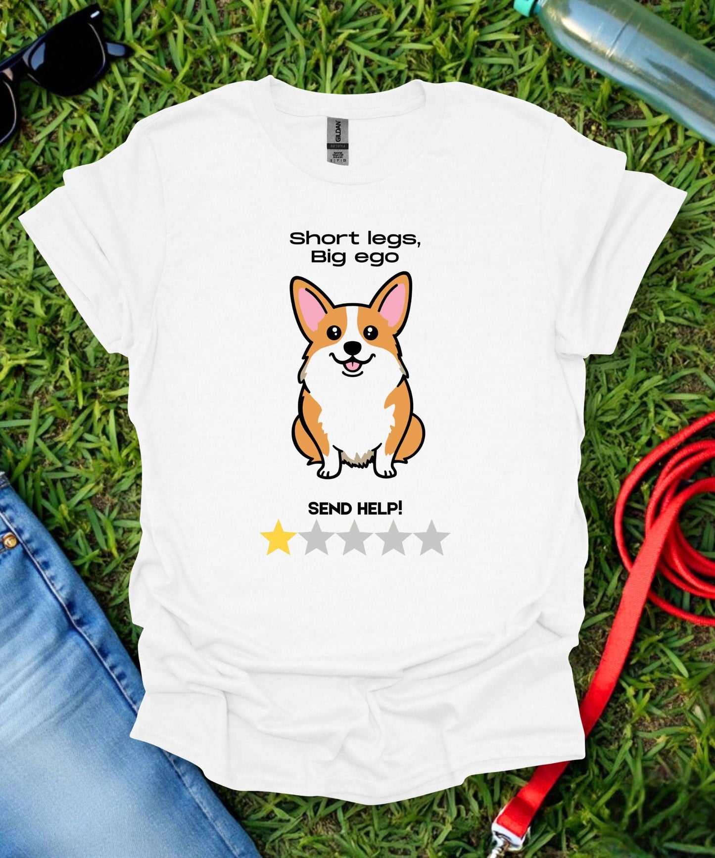 One Star Corgi Review T-Shirt