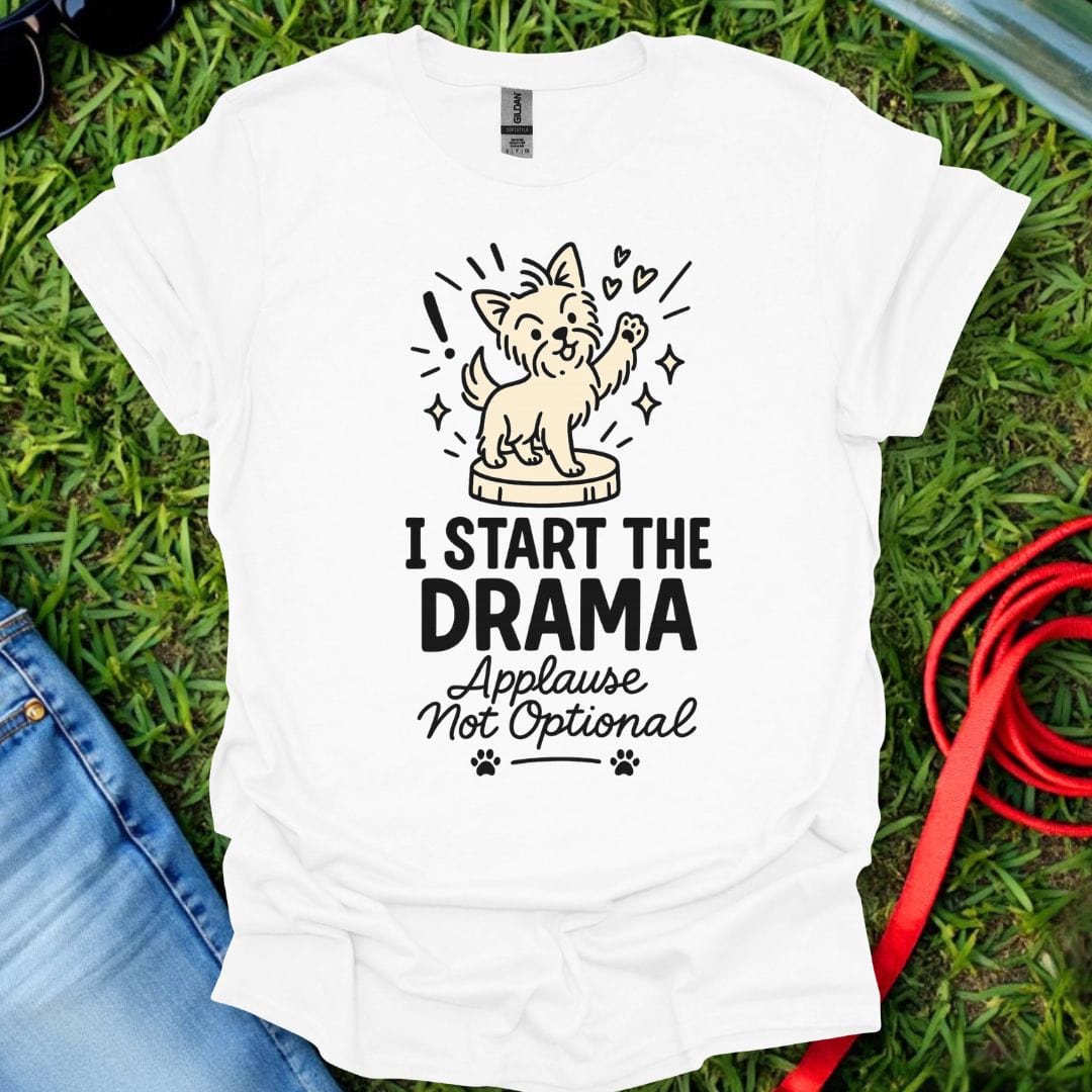Yorkie Drama T-Shirt