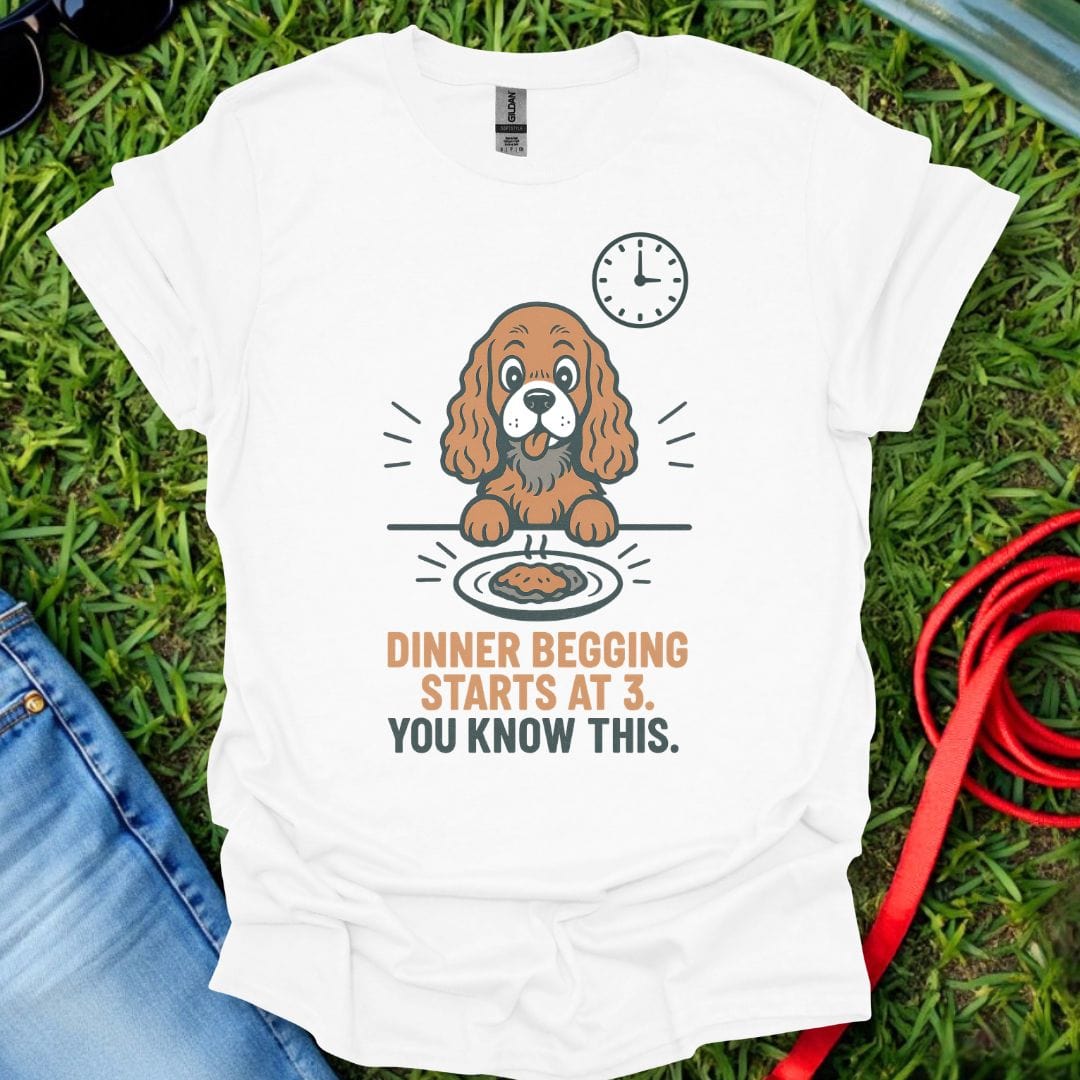 Cocker Spaniel Begging T-Shirt