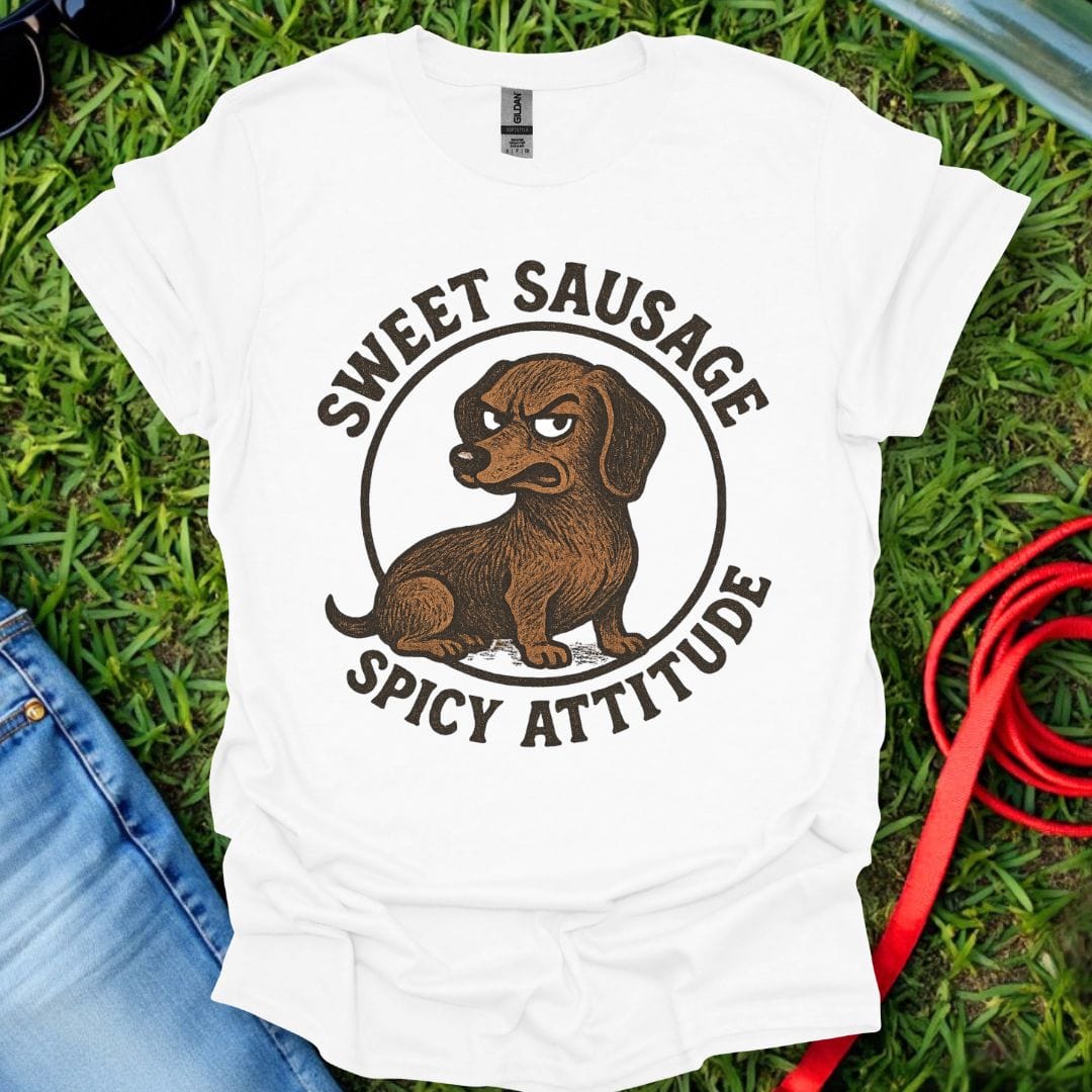 Dachshund Attitude (Short haired) T-Shirt