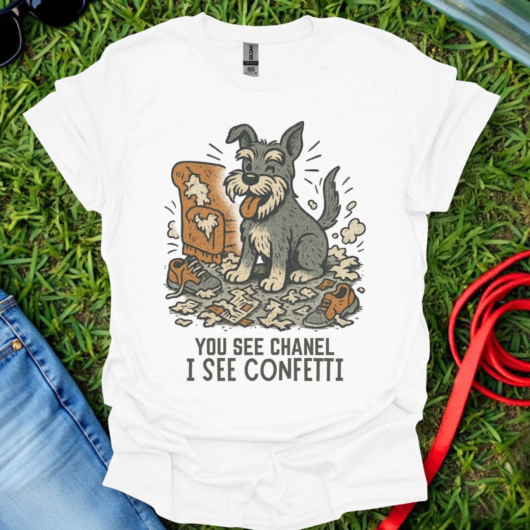 Schnauzer Confetti T-Shirt