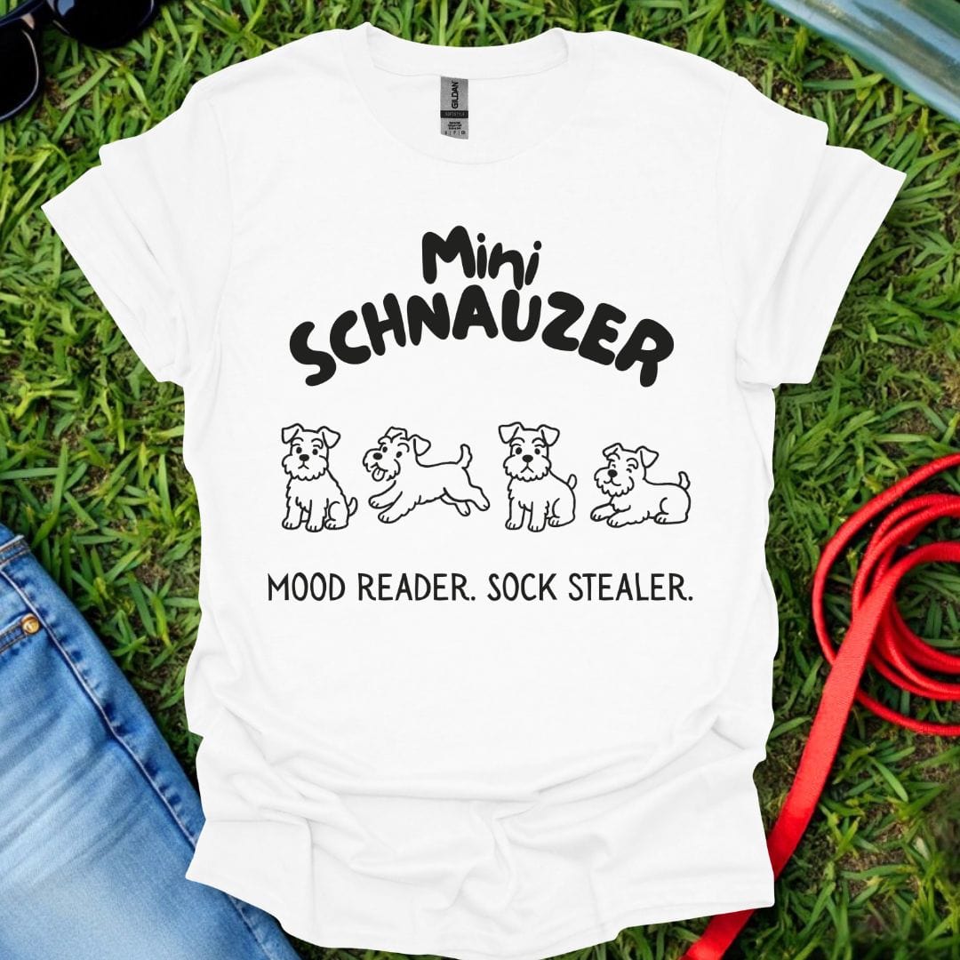 Sock Stealer Schnauzer T-Shirt