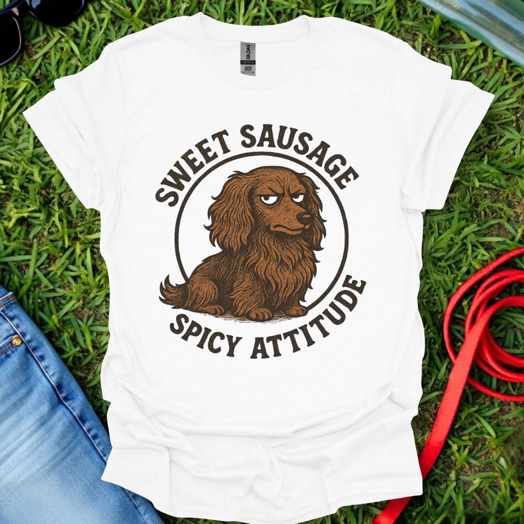 Spicy Dachshund (Long haired) T-Shirt