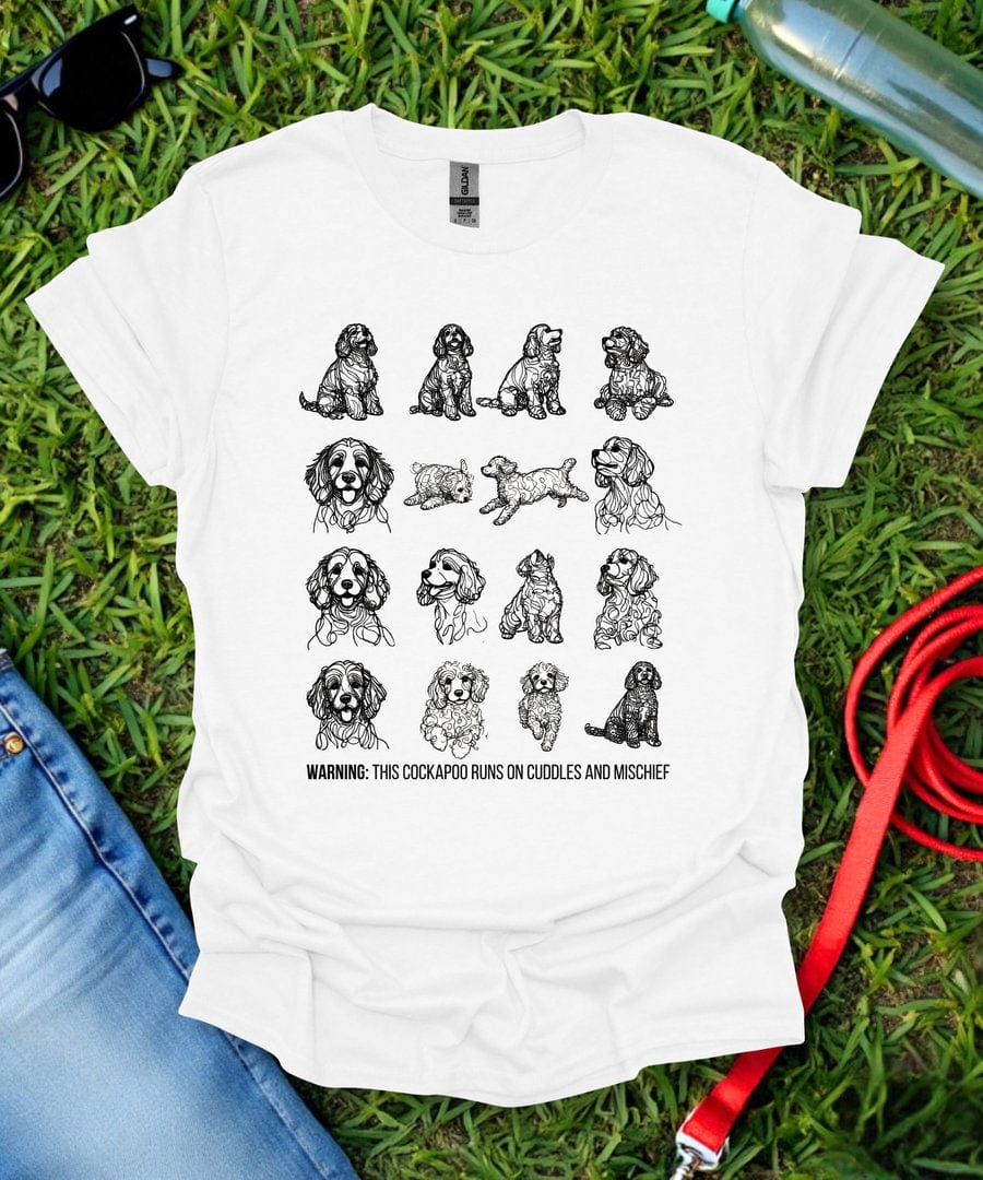 Cockapoo Grid T-Shirt