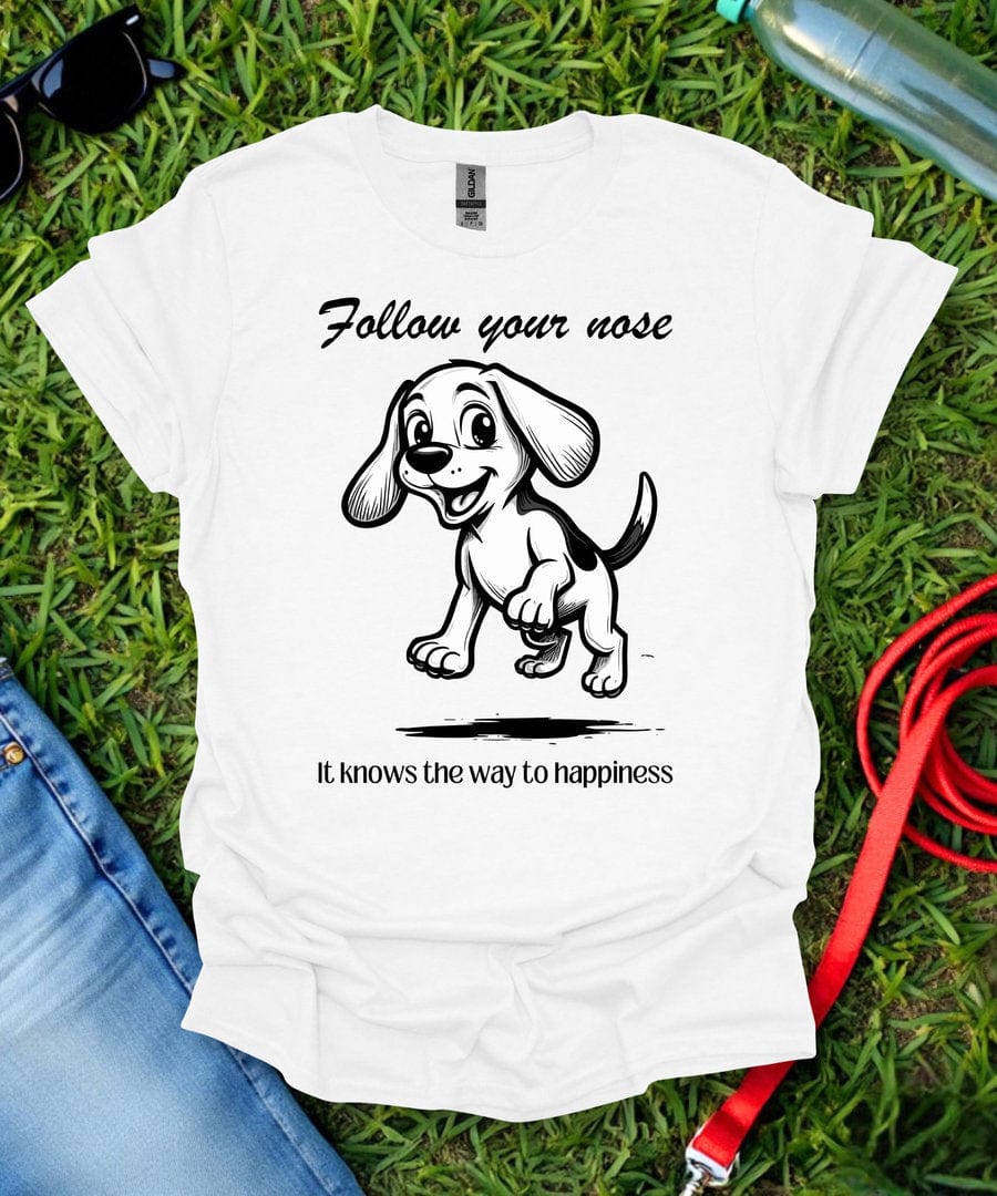 Follow Your Nose Beagle T-Shirt