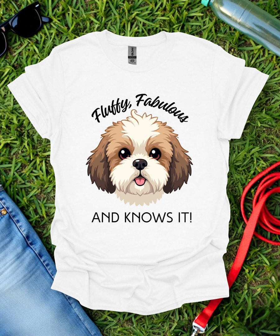 Fluffy Fabulous Shih Tzu T-Shirt