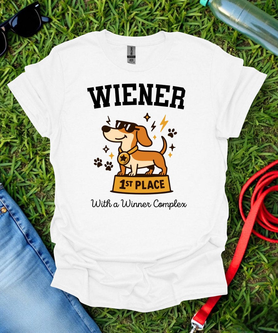 Wiener With a Winner T-Shirt