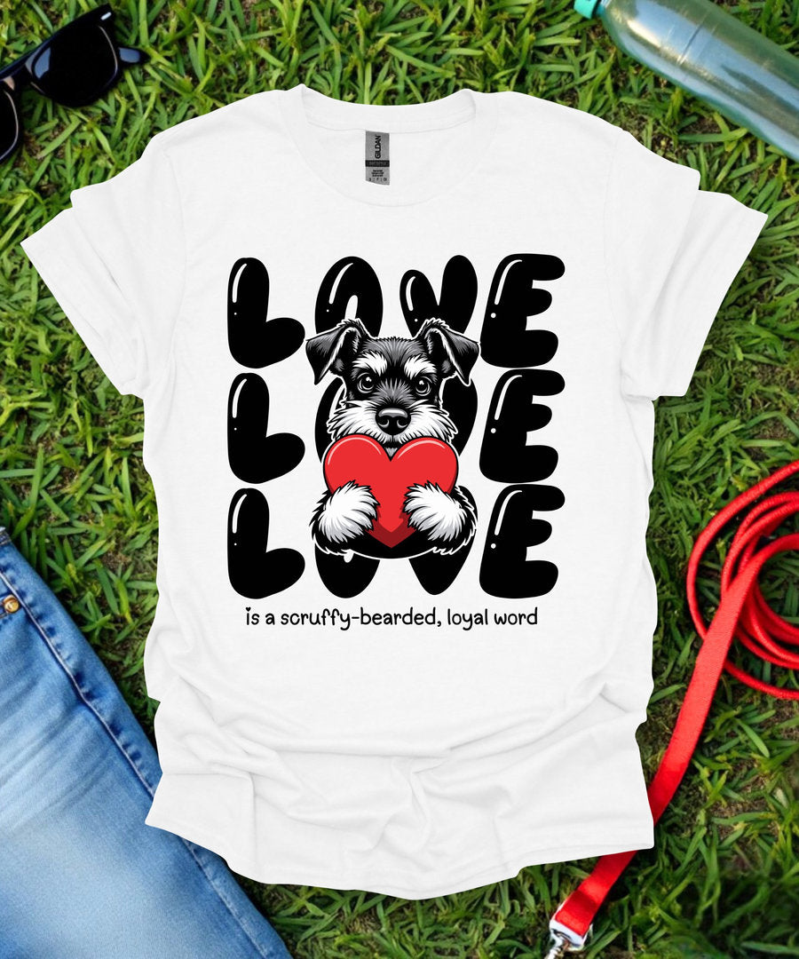 Mini Schnauzer Love T-Shirt