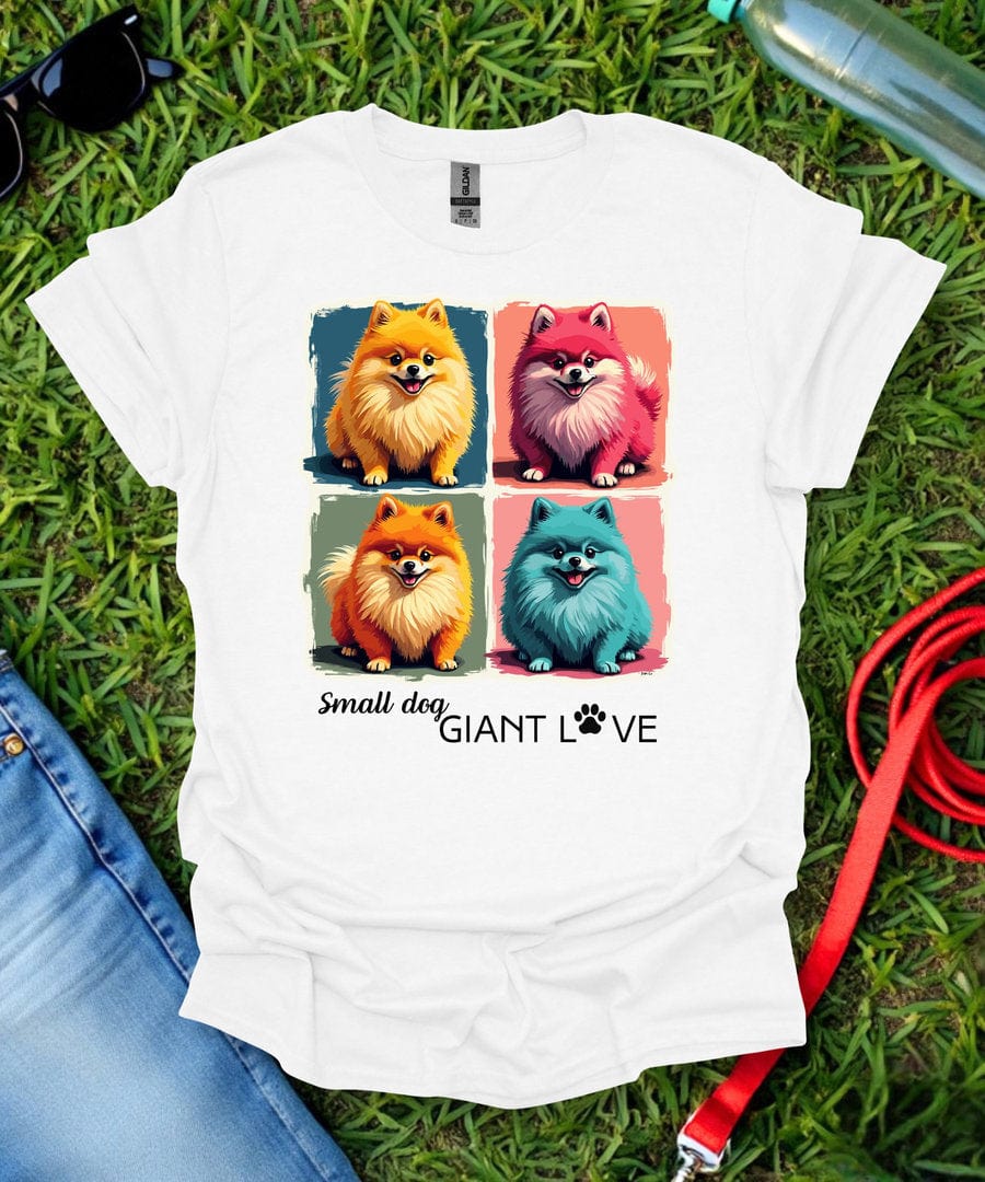Giant Love Pomeranian T-Shirt