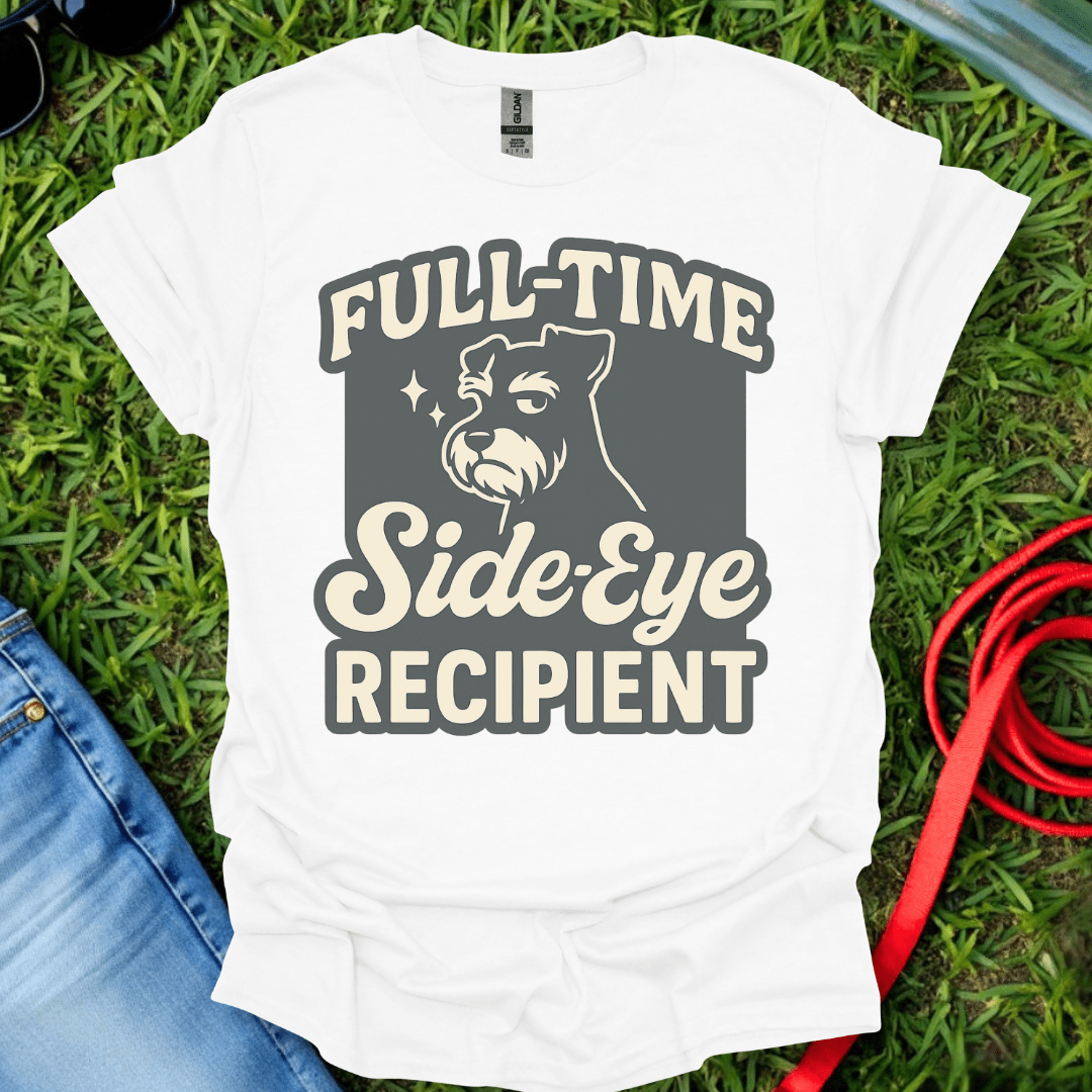 Schnauzer Side Eye T-Shirt