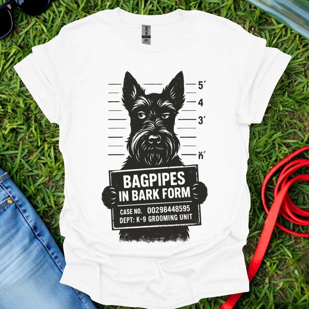 Scottie Bagpipes T-Shirt