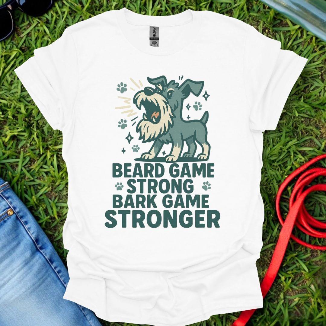 Schnauzer Bark Game T-Shirt