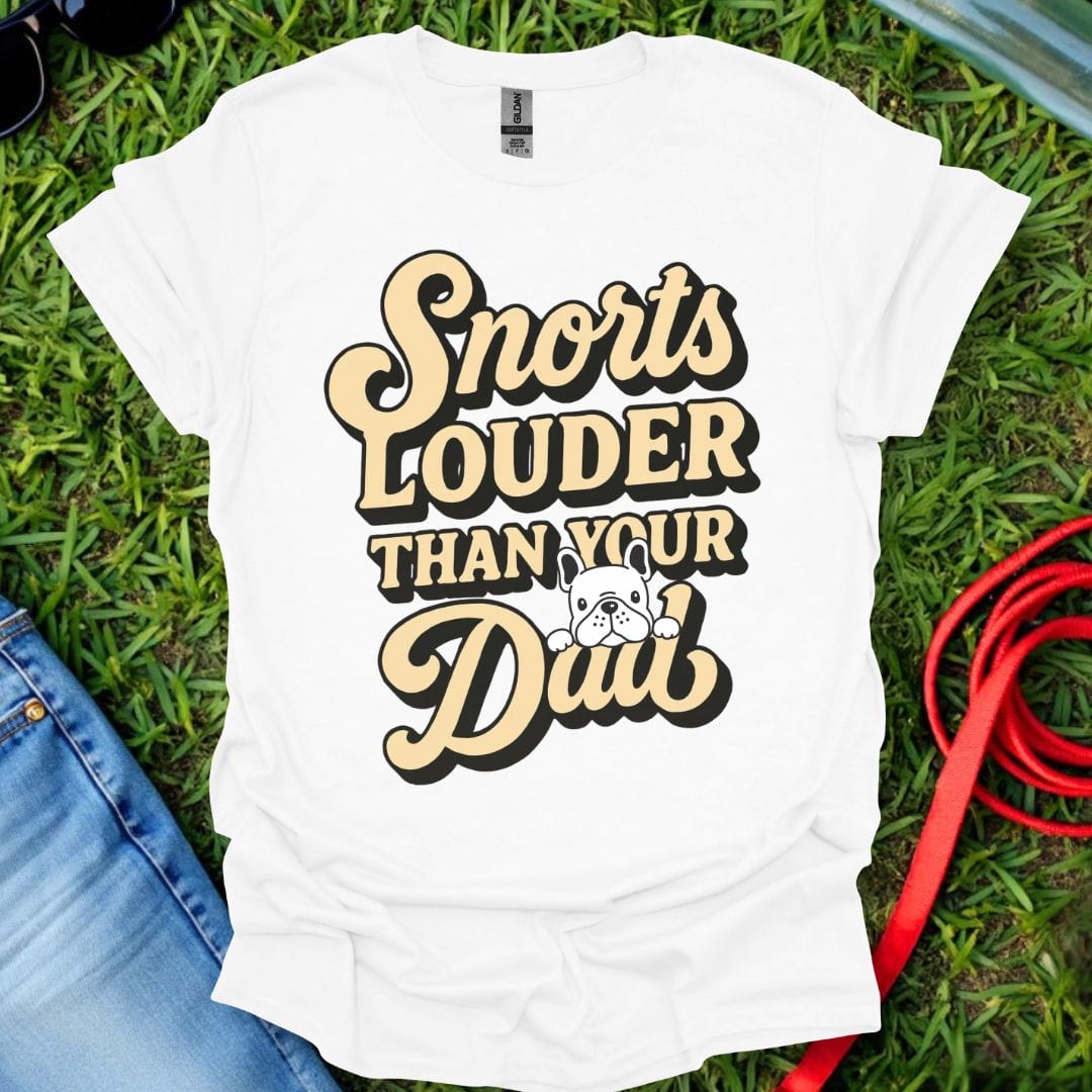 Frenchie Snorts T-Shirt