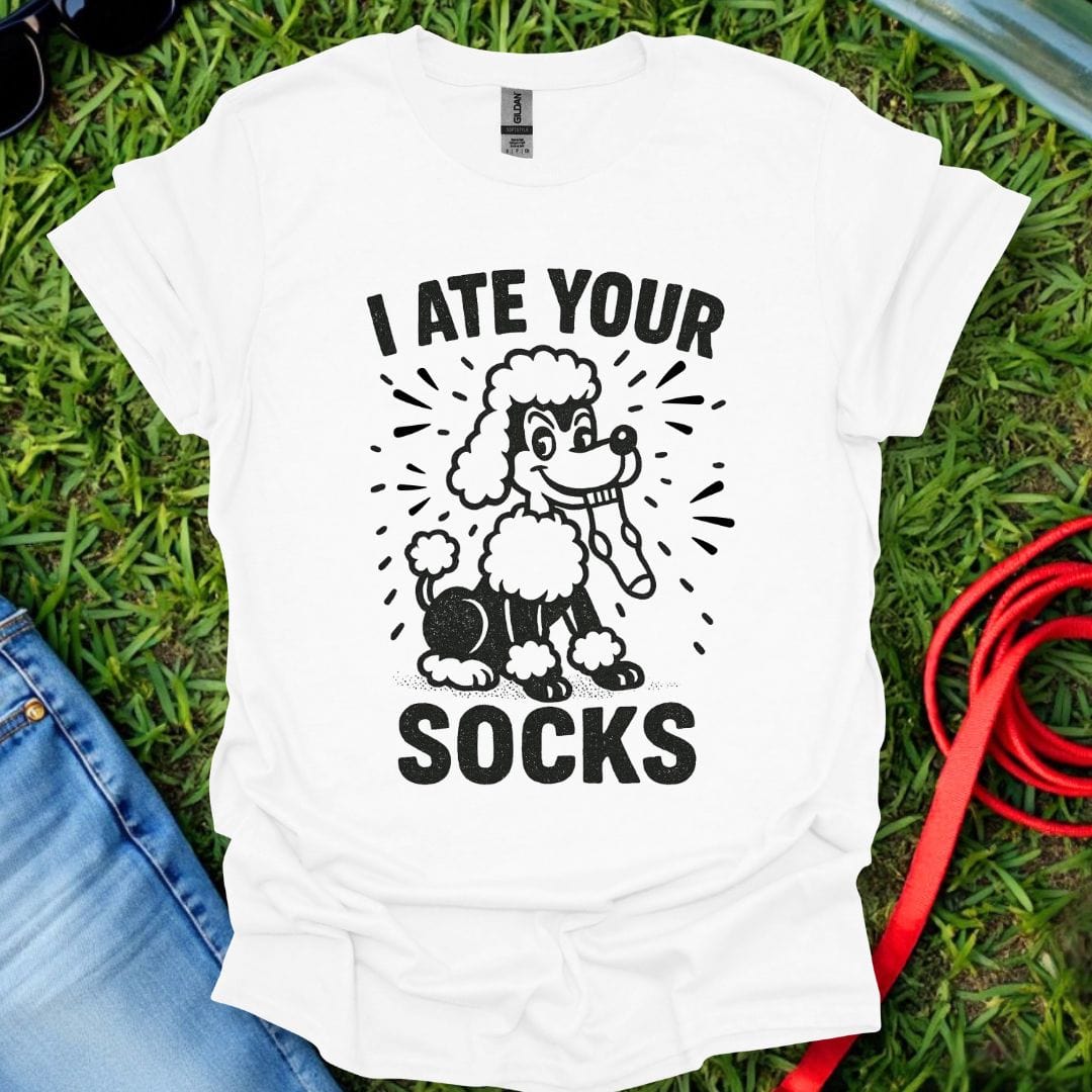 Poodle Ate Socks T-Shirt