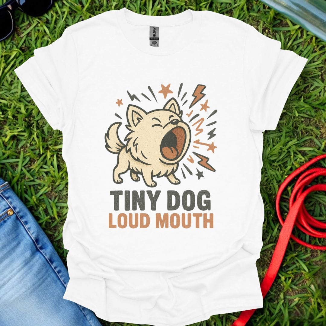 Pomeranian Loud Mouth T-Shirt