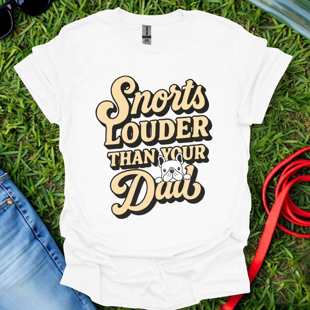 Frenchie Snorts T-Shirt