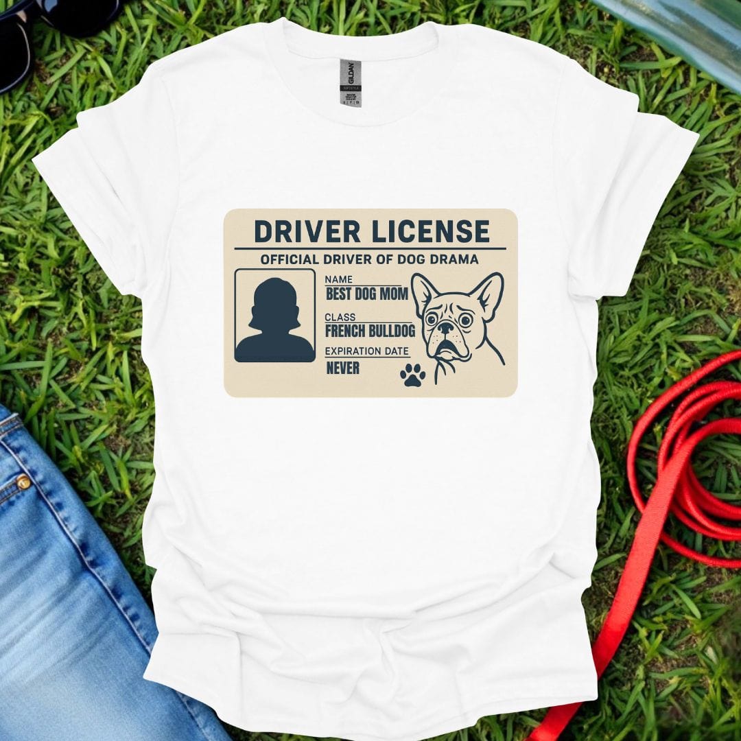 Frenchie License T-Shirt