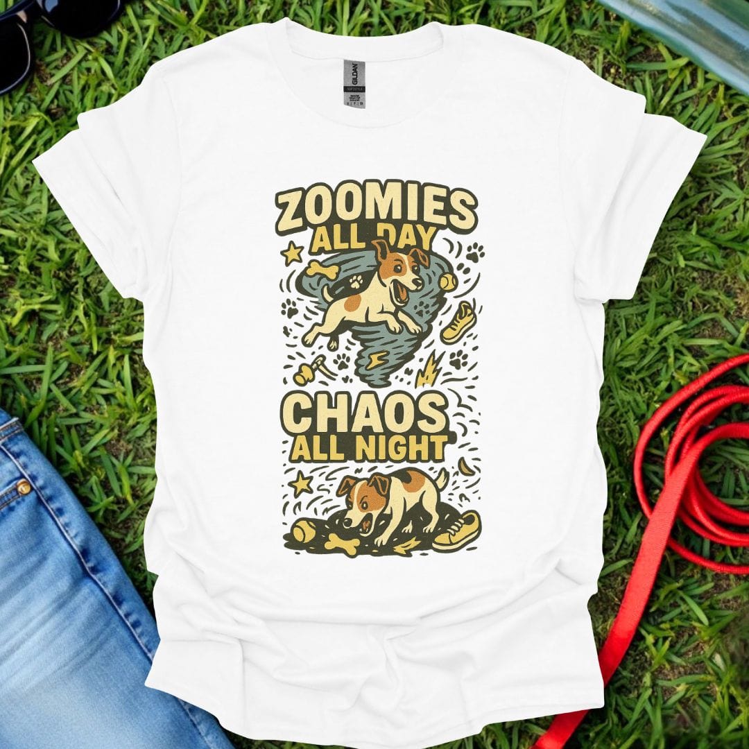 Jack Russell Zoomies All Day T-Shirt