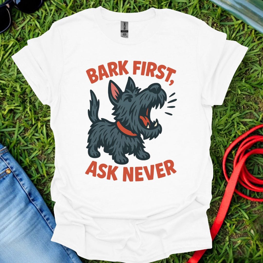 Asks Never Scottie T-Shirt