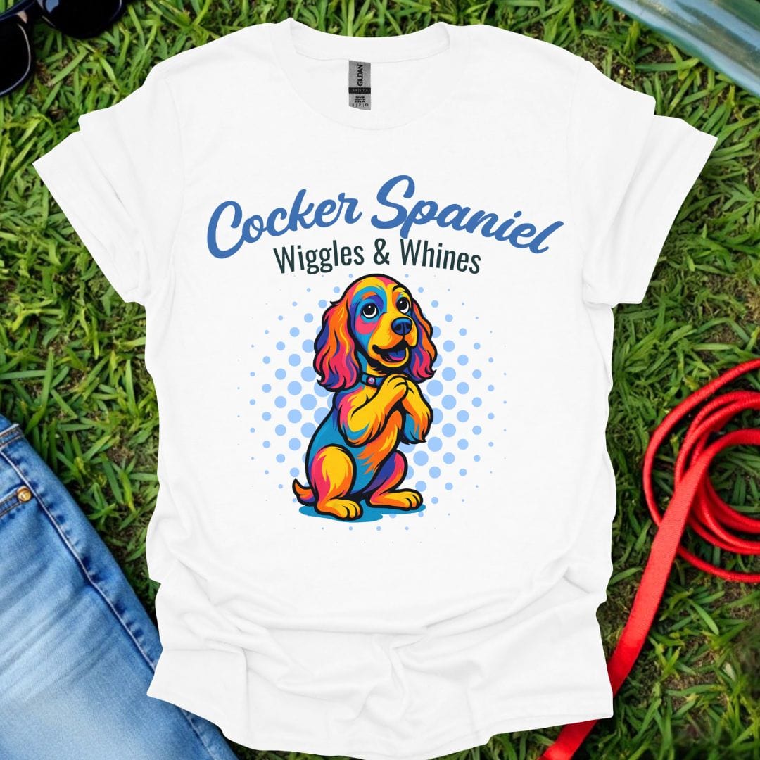 Cocker Spaniel Wiggles T-Shirt