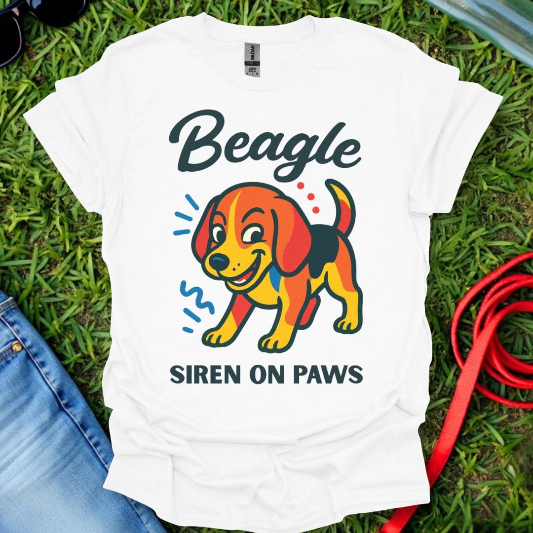Siren on Paws Beagle T-Shirt