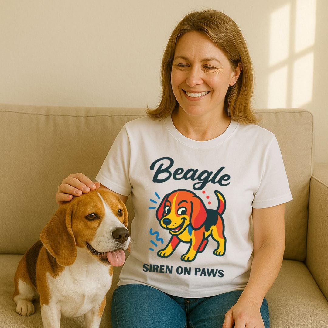 Siren on Paws Beagle T-Shirt