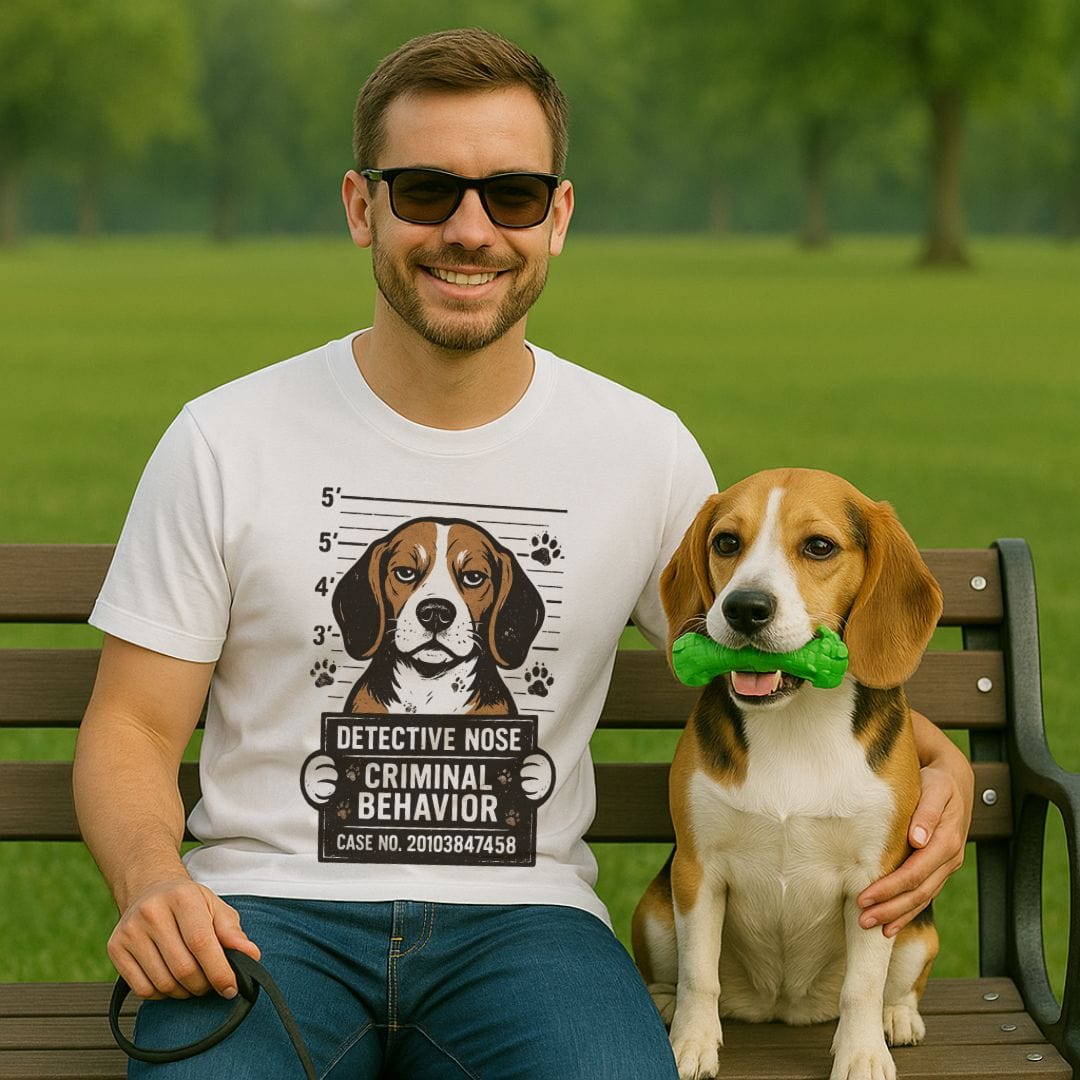 Criminal Beagle T-Shirt