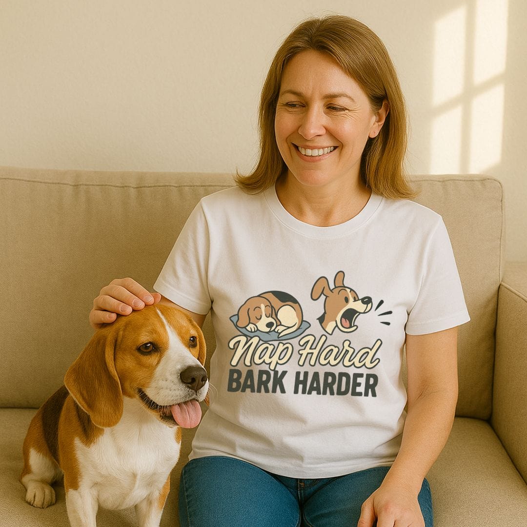 Beagle Bark Harder T-Shirt