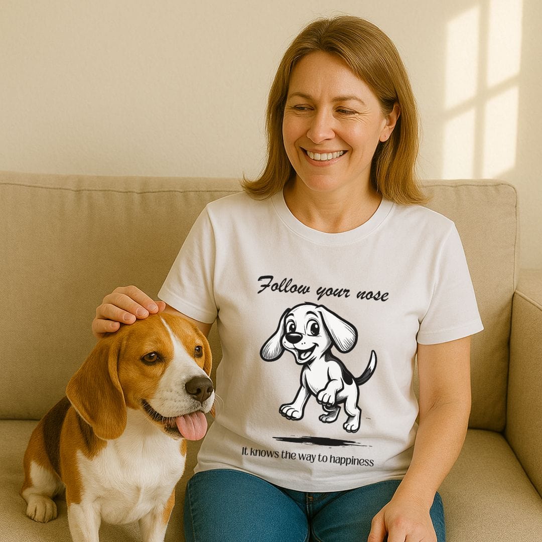 Follow Your Nose Beagle T-Shirt