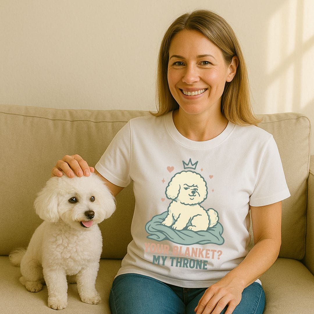Bichon Throne T-Shirt