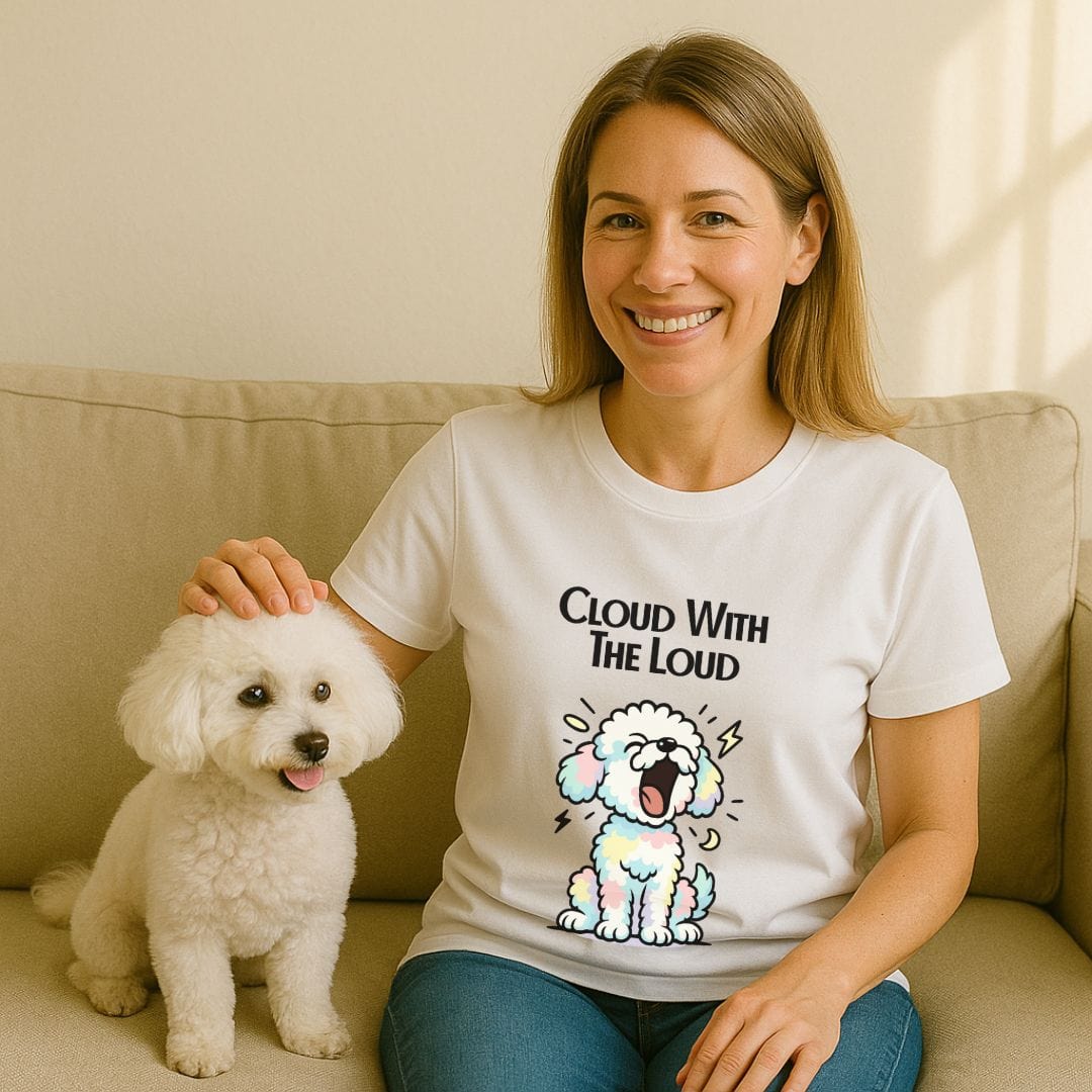 Bichon Cloud With The Loud T-Shirt