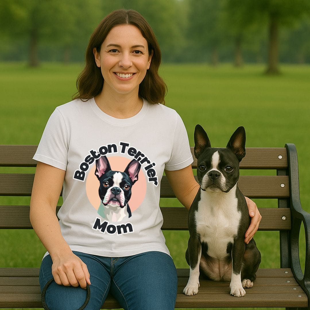 Boston Terrier Mom T-Shirt