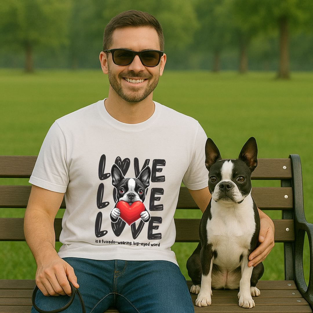 Boston Terrier Love T-Shirt
