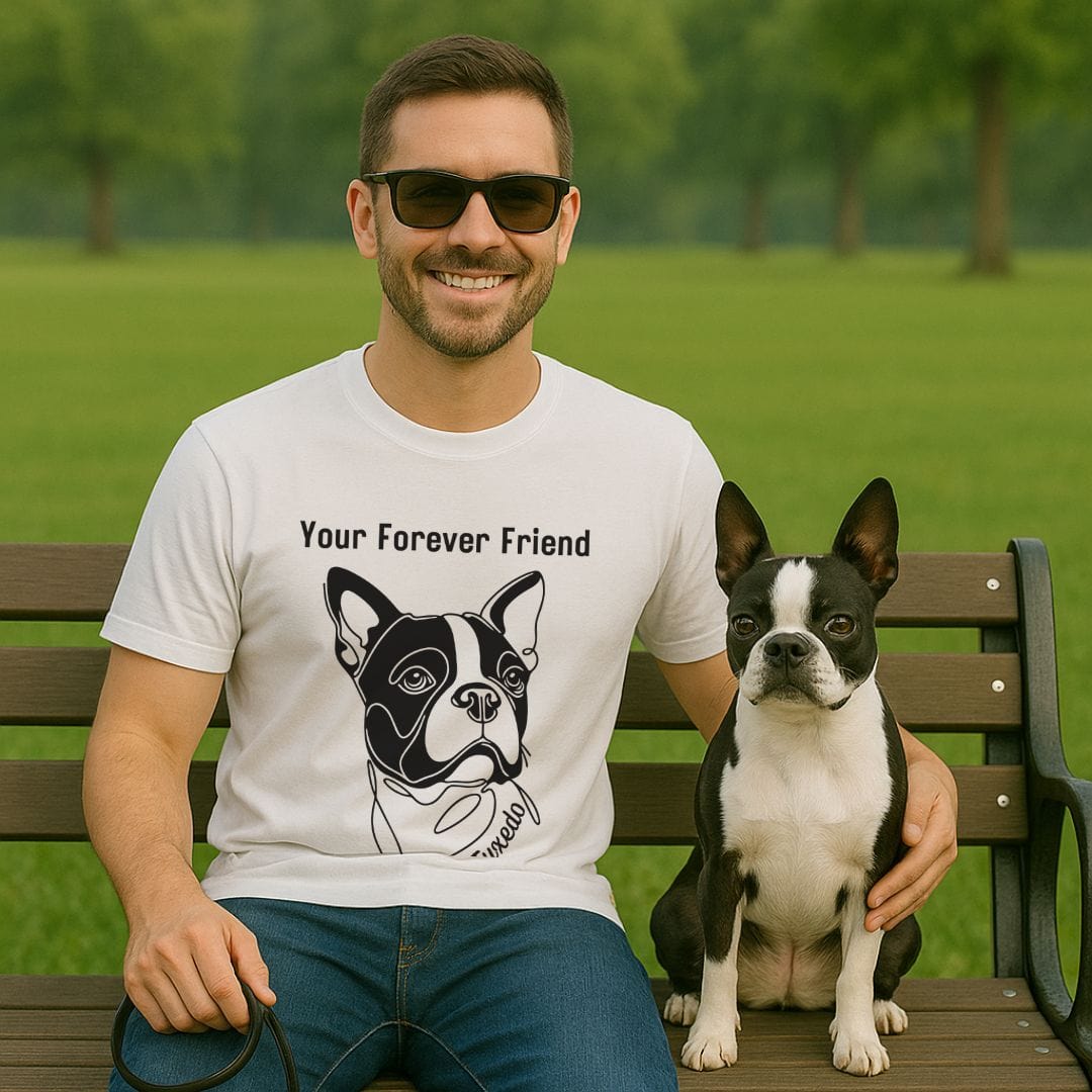Forever Friend Boston Terrier T-Shirt