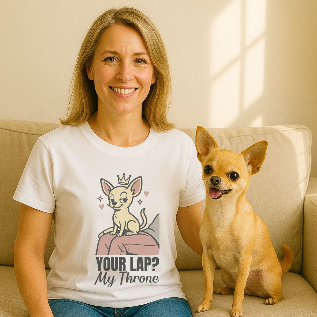 Chihuahua Throne T-Shirt