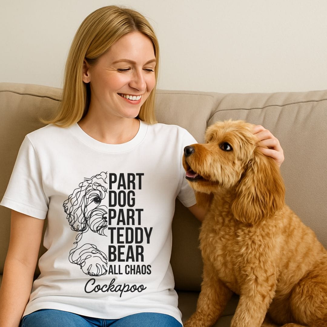 Part Dog Part Teddy Bear Cockapoo T-Shirt