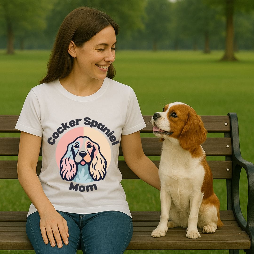 Cocker Spaniel Mom T-Shirt