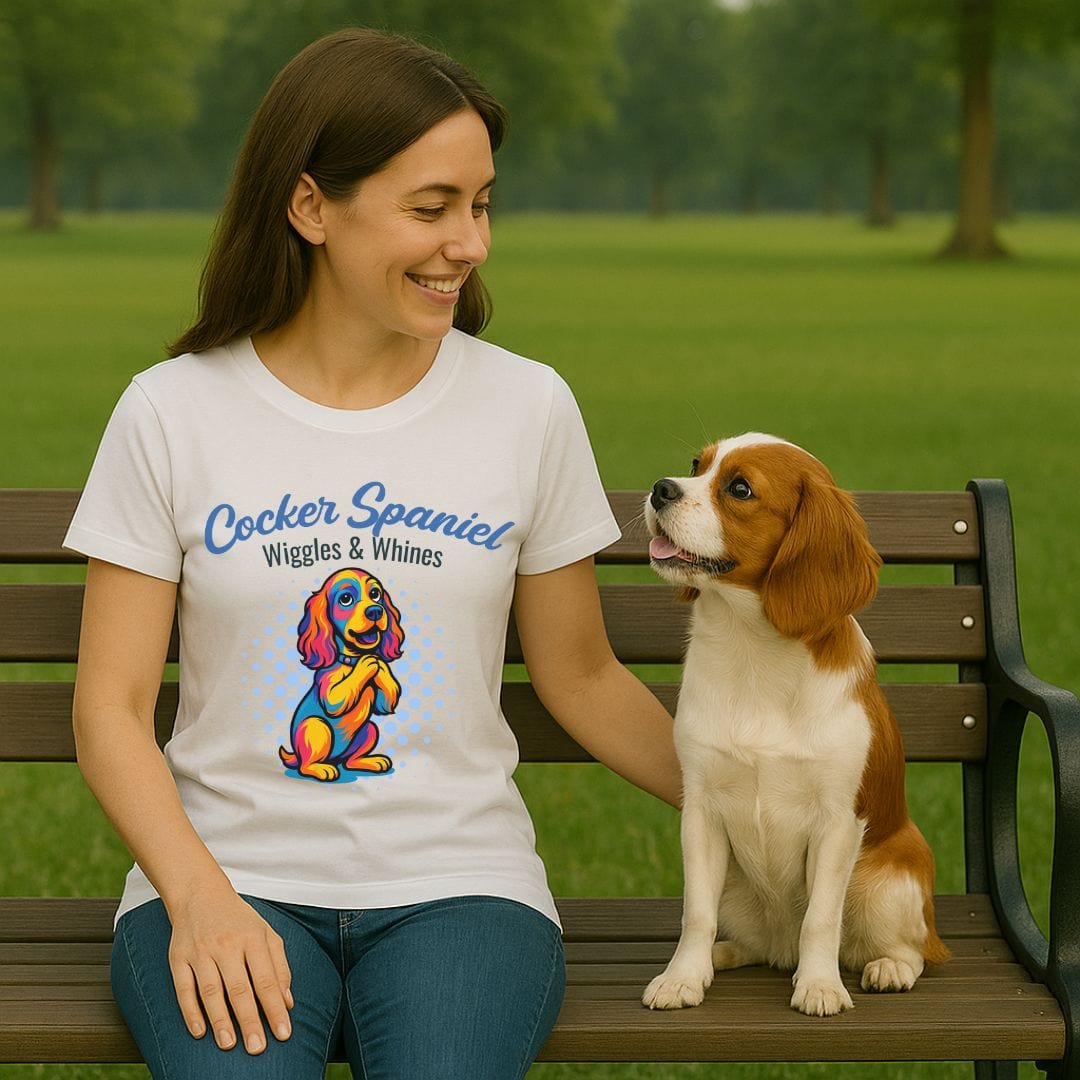 Cocker Spaniel Wiggles T-Shirt