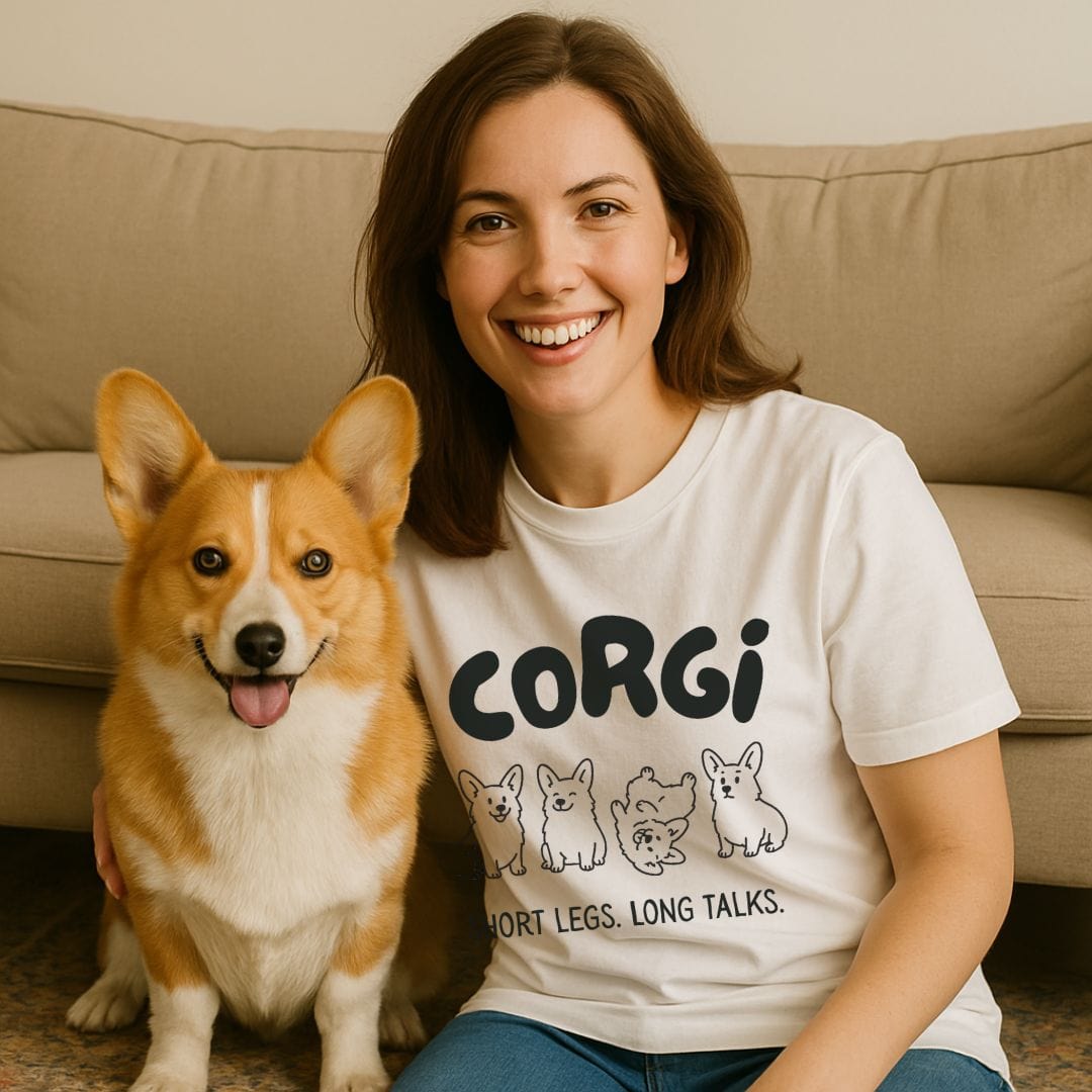 Corgi Talks T-Shirt