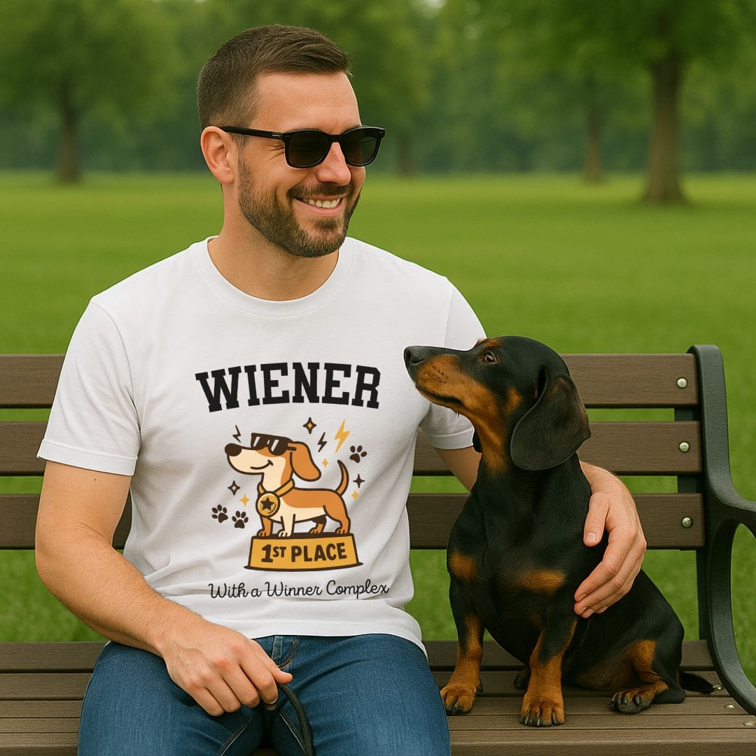 Wiener With a Winner T-Shirt