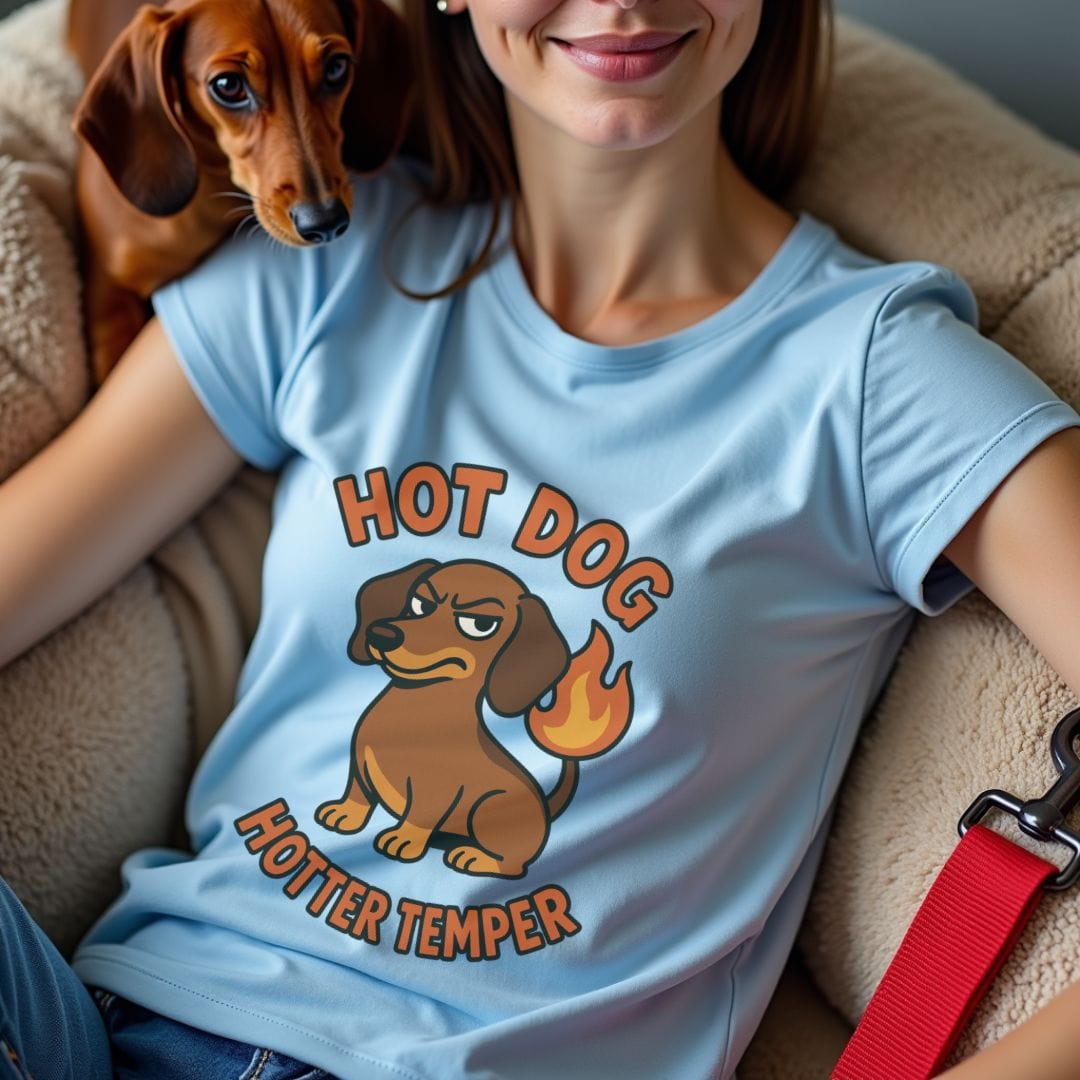 Hot Temper Dachshund T-Shirt